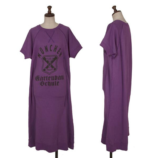 JUNYA WATANABE COMME des GARCONS Print Dress Purple Size M