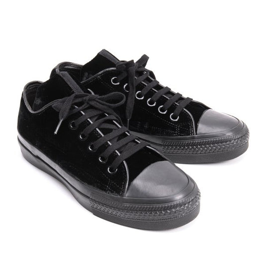 Yohji Yamamoto FEMME Velour Low Sneakers Black Size 23.5CM