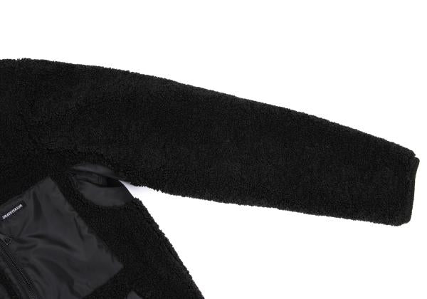 DRESSTERIOR Reversible Padded Fleece Sweater Black Size M