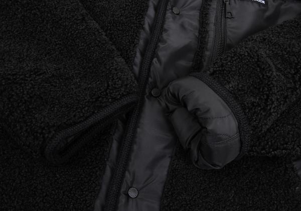 DRESSTERIOR Reversible Padded Fleece Sweater Black Size M