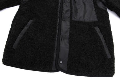 DRESSTERIOR Reversible Padded Fleece Sweater Black Size M