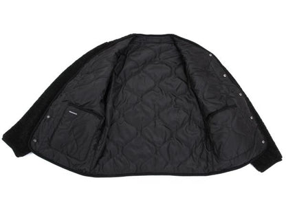 DRESSTERIOR Reversible Padded Fleece Sweater Black Size M