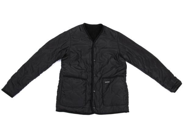 DRESSTERIOR Reversible Padded Fleece Sweater Black Size M