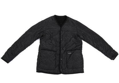 DRESSTERIOR Reversible Padded Fleece Sweater Black Size M