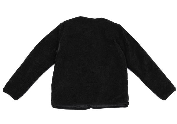 DRESSTERIOR Reversible Padded Fleece Sweater Black Size M