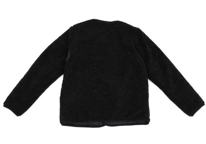 DRESSTERIOR Reversible Padded Fleece Sweater Black Size M