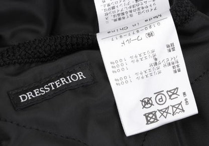 DRESSTERIOR Reversible Padded Fleece Sweater Black Size M