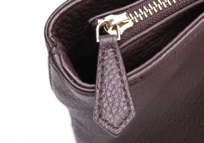 Paul Smith Striped Panel Dark Brown Tote