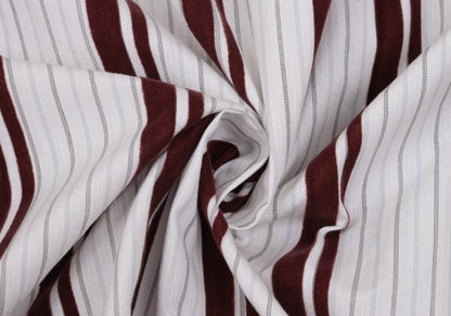 COMME des GARCONS HOMME Flock Stripe Short Shirt Pink Size M
