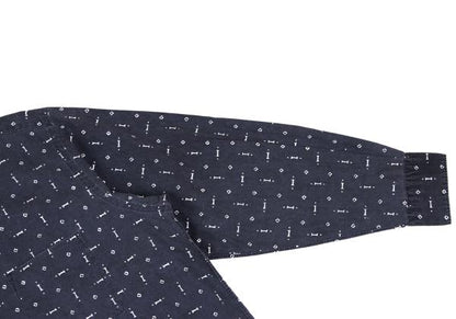 COMME des GARCONS HOMME All-Over Print Shirt Navy Size M