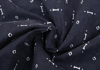 COMME des GARCONS HOMME All-Over Print Shirt Navy Size M