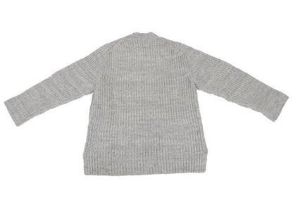 Y's for men Wool Patch Pocket Knit Sweater Gray Size M