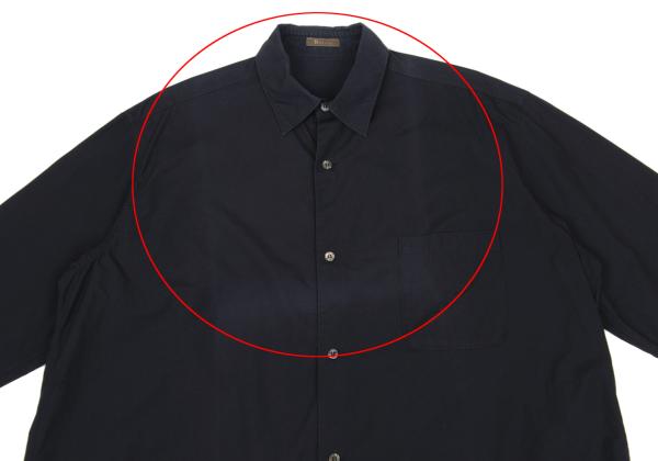 Y's for men Basic Cotton Shirt Navy Size M