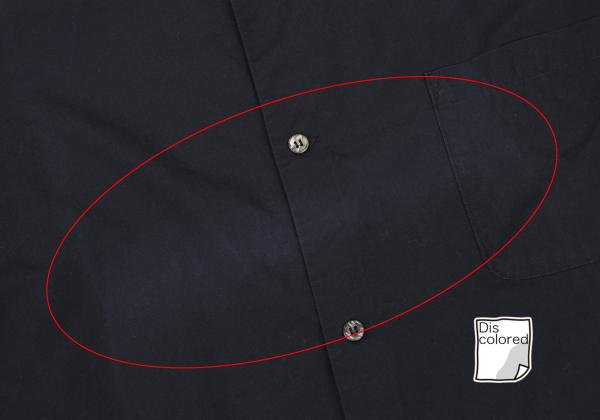 Y's for men Basic Cotton Shirt Navy Size M