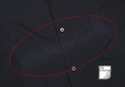 Y's for men Basic Cotton Shirt Navy Size M