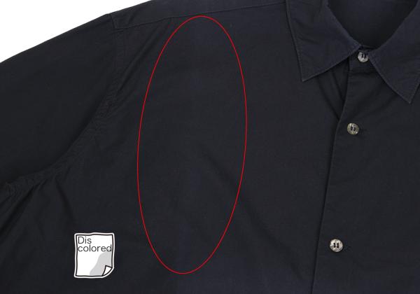 Y's for men Basic Cotton Shirt Navy Size M