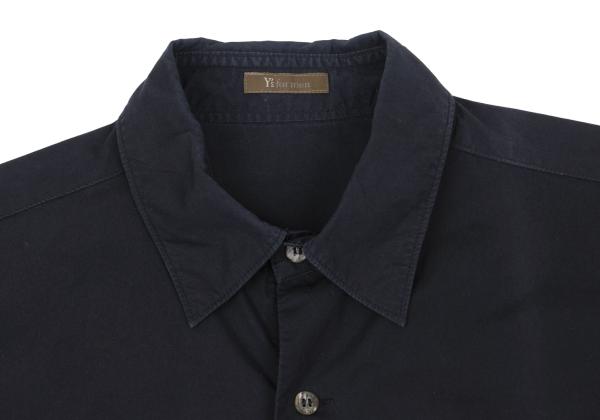 Y's for men Basic Cotton Shirt Navy Size M
