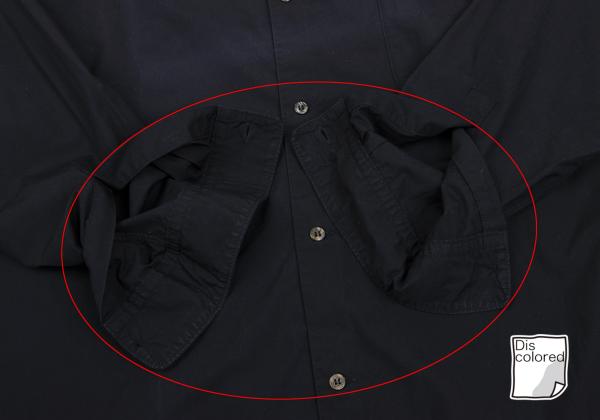 Y's for men Basic Cotton Shirt Navy Size M