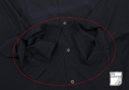 Y's for men Basic Cotton Shirt Navy Size M