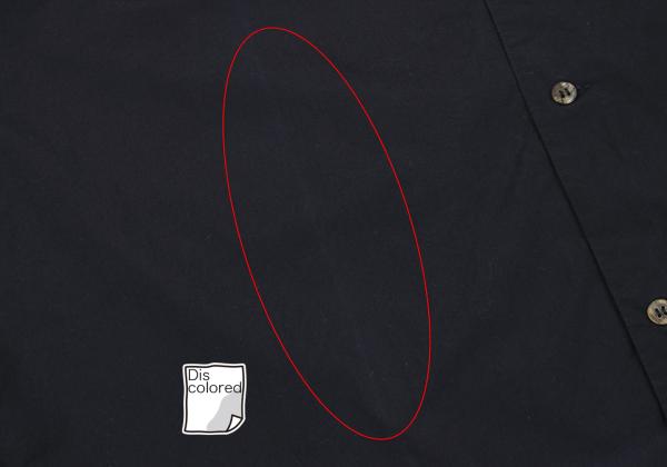 Y's for men Basic Cotton Shirt Navy Size M