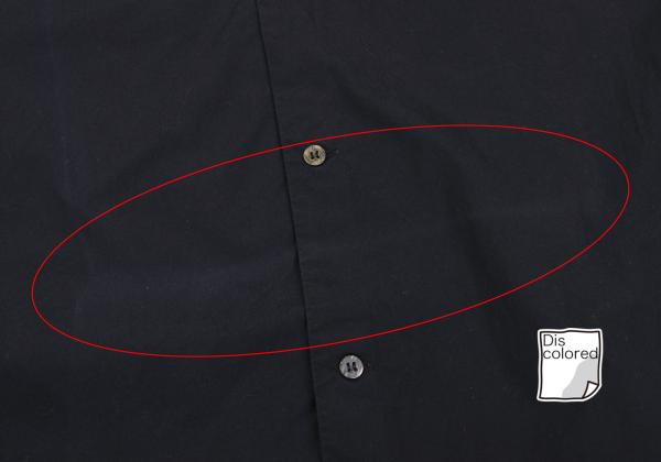 Y's for men Basic Cotton Shirt Navy Size M