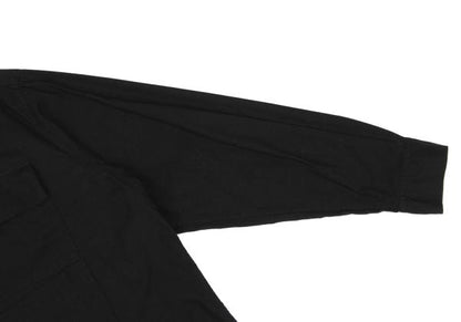 Y's for men Multi-Pocket Cotton Shirt Black Size M