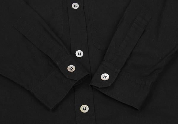 Y's for men Multi-Pocket Cotton Shirt Black Size M