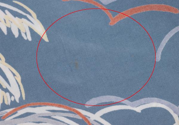 Papas Blue Multi Drawing Print Aloha Shirt Size M