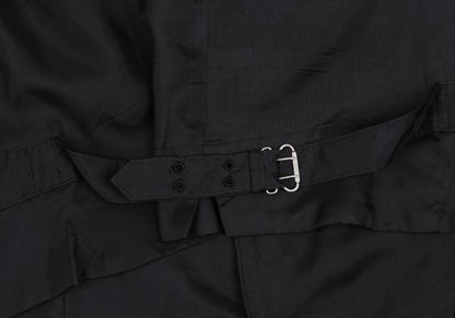 Jean Paul GAULTIER HOMME Wool Gilet Vest Black Size 48