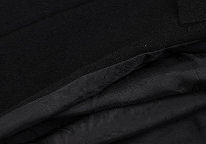 Jean Paul GAULTIER HOMME Wool Gilet Vest Black Size 48