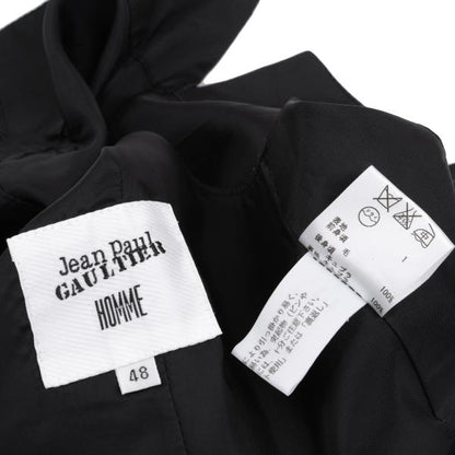 Jean Paul GAULTIER HOMME Wool Gilet Vest Black Size 48