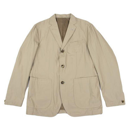 Papas Poly Patch Pocket 3B Jacket Beige Size M