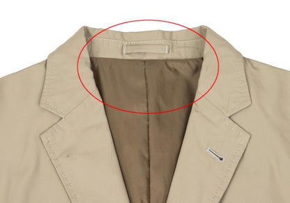 Papas Poly Patch Pocket 3B Jacket Beige Size M