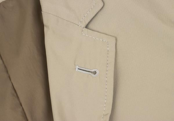 Papas Poly Patch Pocket 3B Jacket Beige Size M