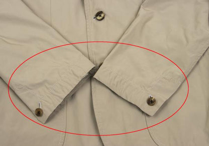 Papas Poly Patch Pocket 3B Jacket Beige Size M