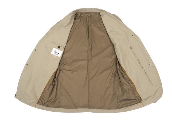 Papas Poly Patch Pocket 3B Jacket Beige Size M