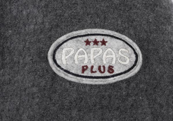 Papas Hybrid Hooded Down Vest Greige Size M