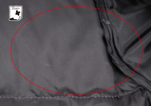 Papas Hybrid Hooded Down Vest Greige Size M