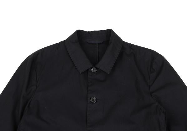 Papas Cotton Patch Pocket Shirt Jacket Black Size 48M