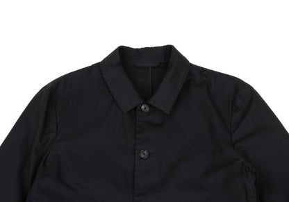 Papas Cotton Patch Pocket Shirt Jacket Black Size 48M