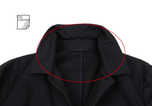 Papas Cotton Patch Pocket Shirt Jacket Black Size 48M