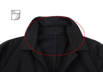 Papas Cotton Patch Pocket Shirt Jacket Black Size 48M