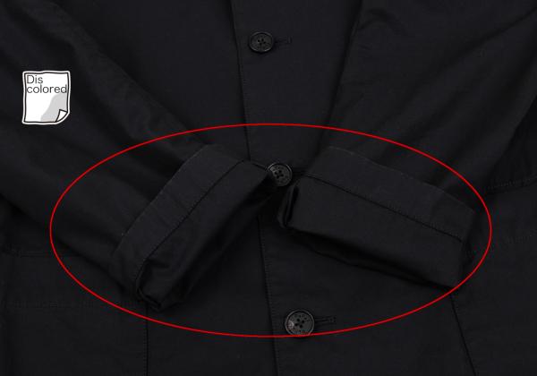 Papas Cotton Patch Pocket Shirt Jacket Black Size 48M