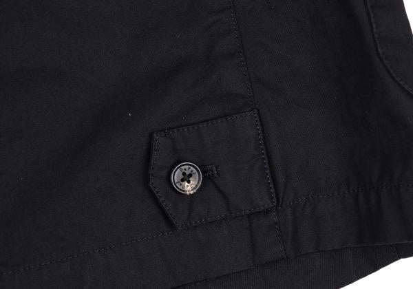 Papas Cotton Patch Pocket Shirt Jacket Black Size 48M