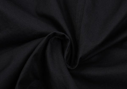 Papas Cotton Patch Pocket Shirt Jacket Black Size 48M