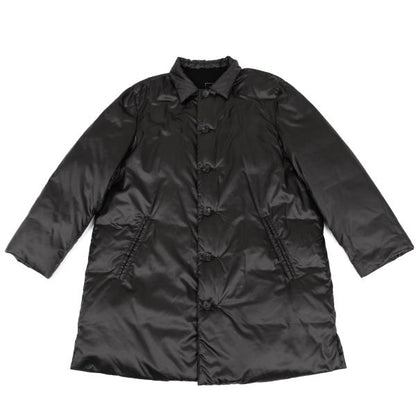 Papas Inner Logo Stitch Feather Down Jacket Black Size 48M