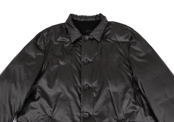 Papas Inner Logo Stitch Feather Down Jacket Black Size 48M
