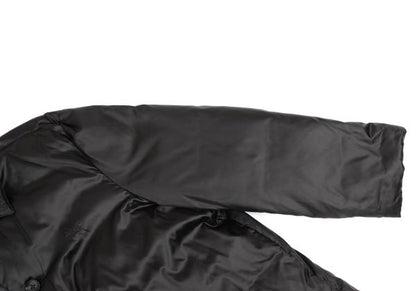 Papas Inner Logo Stitch Feather Down Jacket Black Size 48M