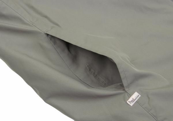 Papas Detachable Liner Down Hooded Long Light Khaki Jacket Size 48M