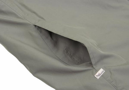 Papas Detachable Liner Down Hooded Long Light Khaki Jacket Size 48M